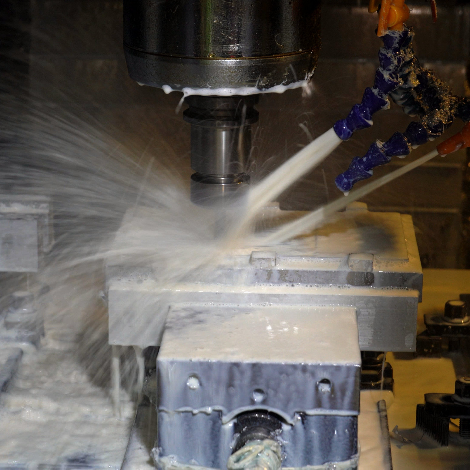 CNC machined part